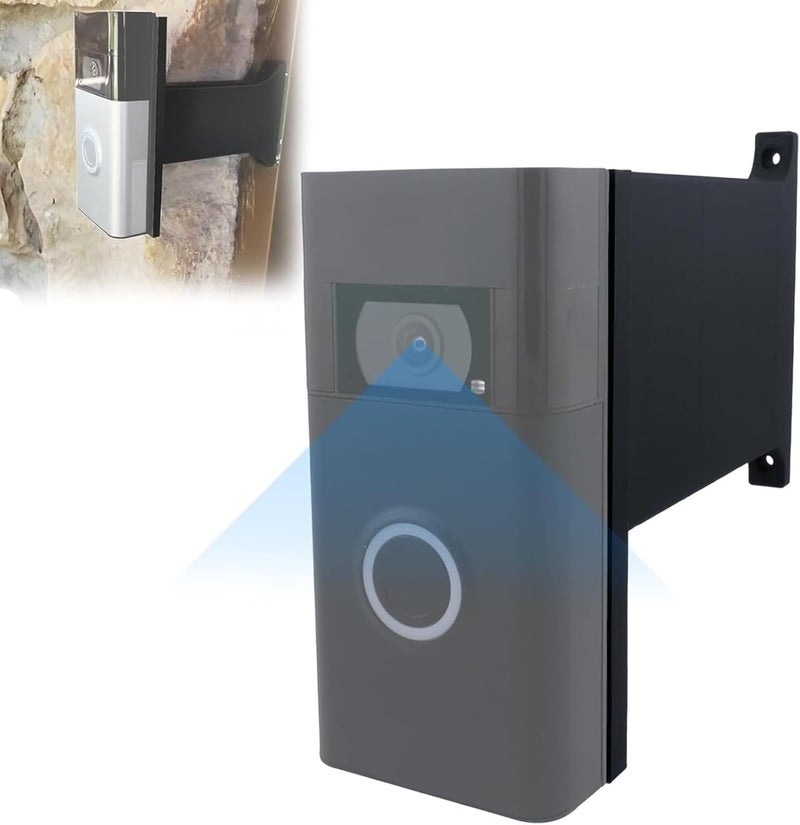 AIVONO Doorbell Mount Compatible with Ring Doorbell, Extends Doorbell Mount for Brick Wall, Better Visibility and Angle Designed To Fit All for Ring Doorbell Models (3-1/4") - Image 1
